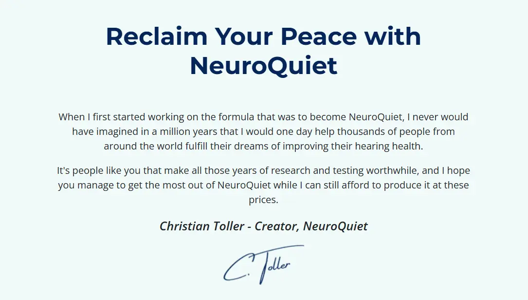 Neuro quiet creator image